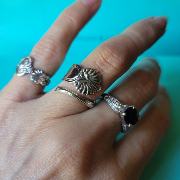 1880 Tiffany & Company Spoon Ring in Sterling Silver size 5 - Picture 11 of 16